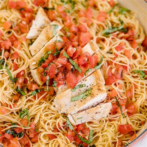 Bruschetta chicken pasta firebirds - Aug 30, 2018 · Instructions. Bring a large pot of water to a boil. Once boiling, add in 2 tablespoons of salt and the pasta. Cook according to package directions and before draining, remove and set aside 1 and 1/2 cups of the pasta's cooking water. Drain the pasta and set aside. 